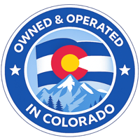 Colorado owned and operated energy company badge
